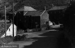 The Old Mill House c.1955, Boscastle