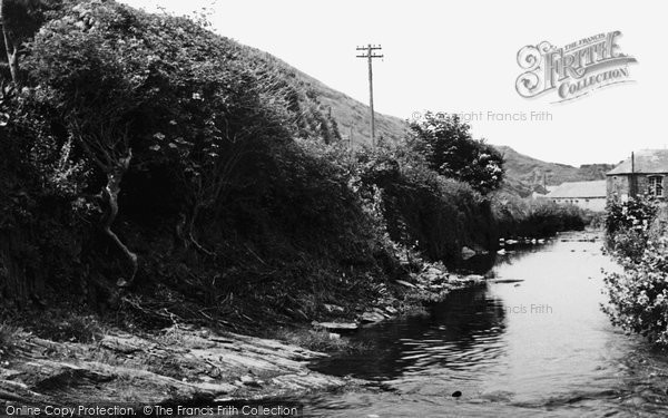 Photo of Boscastle, The Stream  c.1960