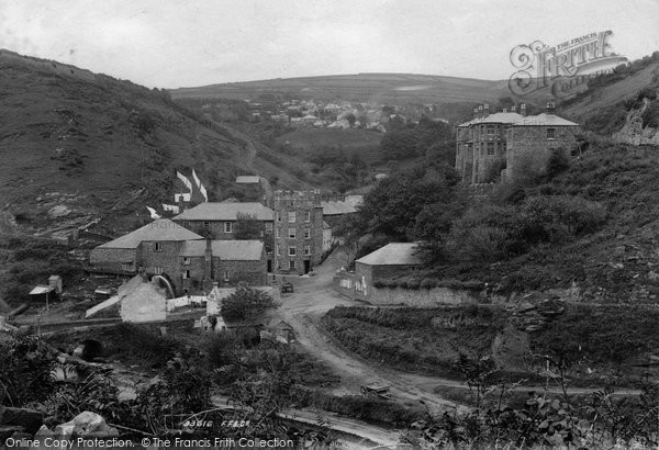 Photo of Boscastle, The Village 1894