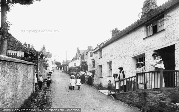 Photo of Boscastle, The Village 1906