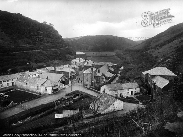 Photo of Boscastle, The Village 1923