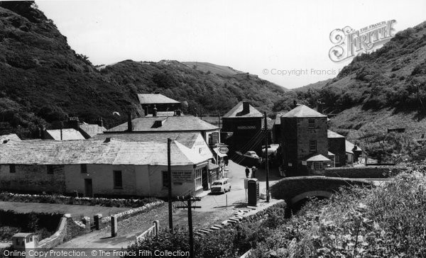 Photo of Boscastle, The Village c.1960