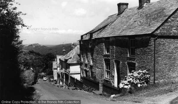 Photo of Boscastle, The Village c.1960
