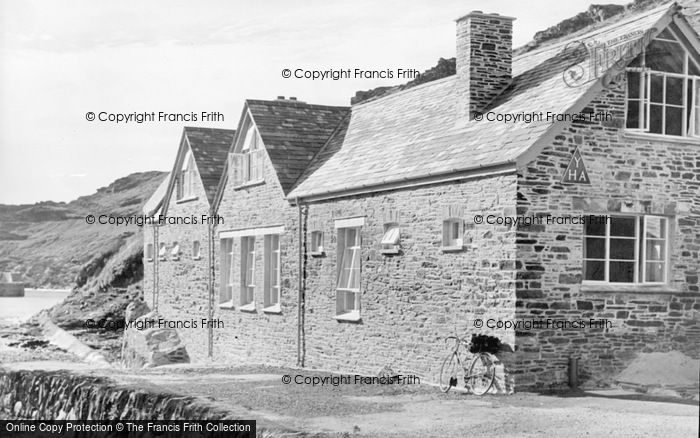Photo of Boscastle, The Youth Hostel c.1960