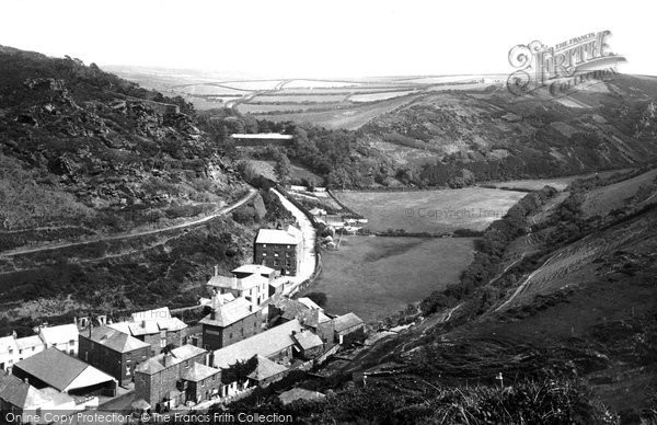 Photo of Boscastle, Valency Valley 1894