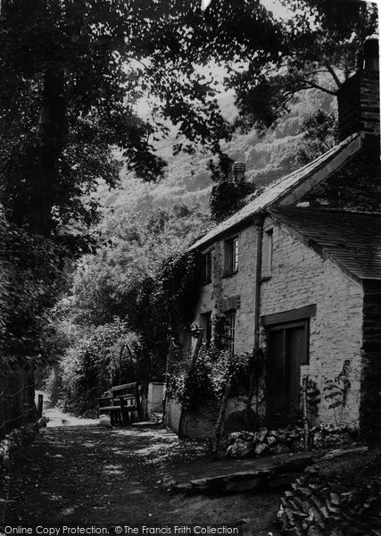 Photo of Boscastle, Valleney Valley c.1960