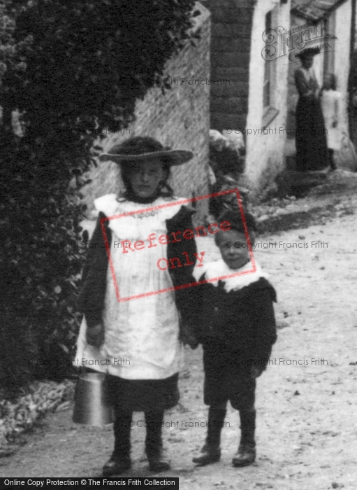 Photo of Boscastle, Village Children 1906