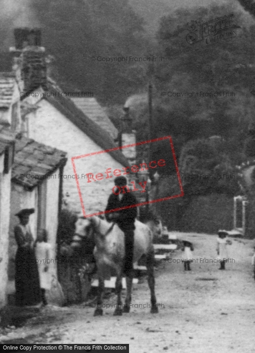 Photo of Boscastle, Villagers 1906