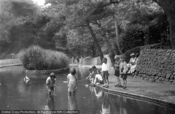 Photo of Boscombe, Boscombe Chine Gardens 1931