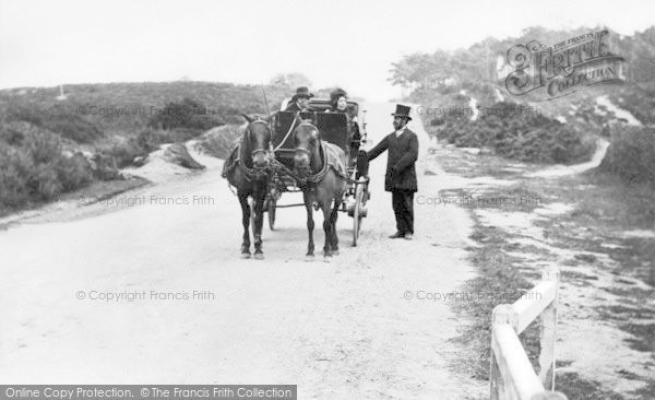 Photo of Boscombe, Boscombe Hill c.1865