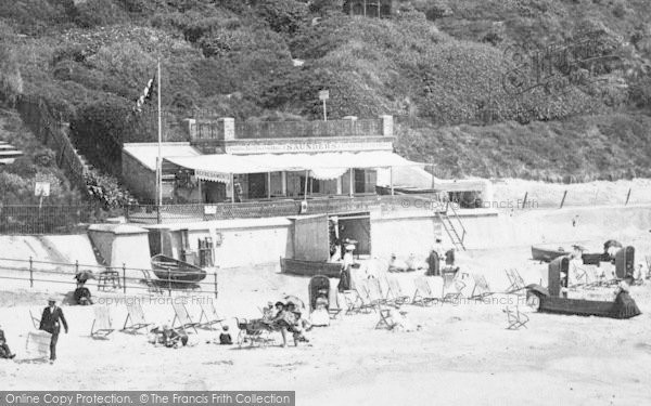 Photo of Boscombe, Cafe And Fishing Boat Hire 1906