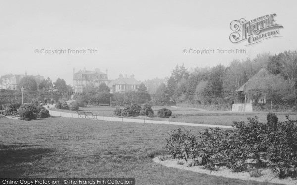 Photo of Boscombe, Chine Gardens 1892