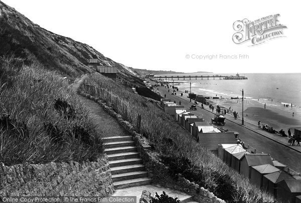 Photo of Boscombe, From Toft Steps 1922