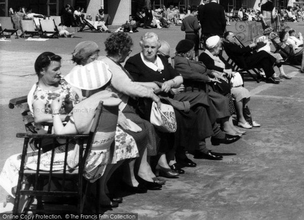 Photo of Boscombe, Ladies On The Promenade c.1960