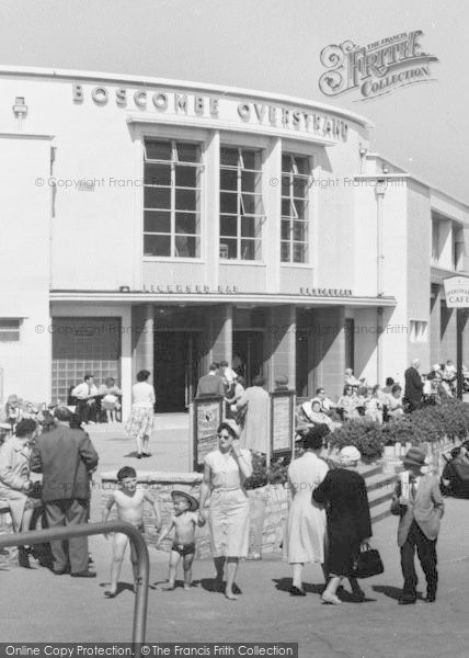 Photo of Boscombe, People By The Overstrand c.1960