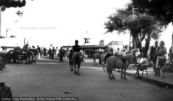 Photo of Boscombe, Pony Rides c.1955