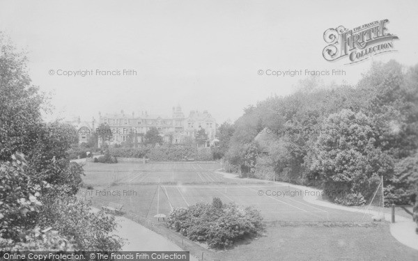 Photo of Boscombe, Tennis Courts 1900