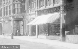 The Arcade Entrance, Jones' Shoe Shop 1892, Boscombe