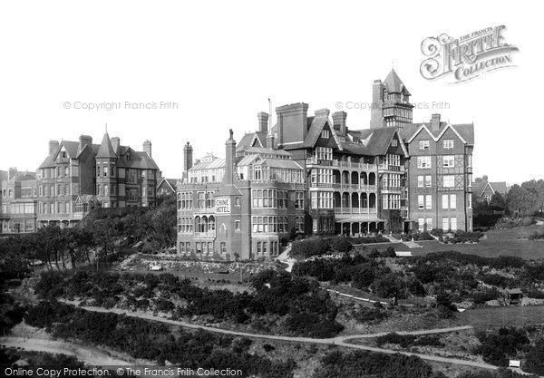 Photo of Boscombe, The Chine Hotel 1892
