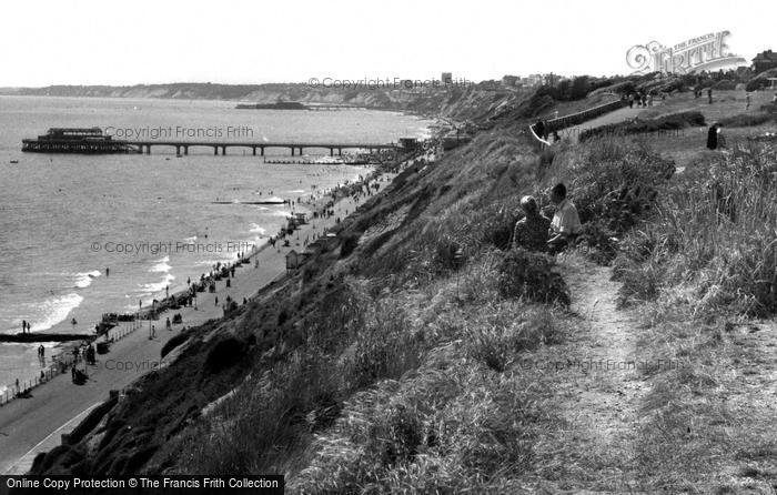 Photo Of Boscombe The Cliffs C1960 Francis Frith