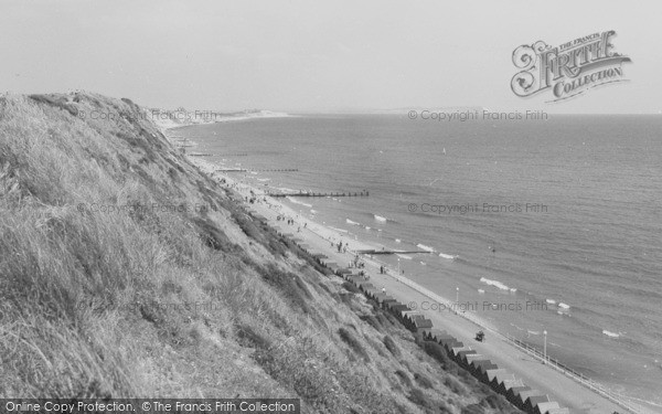 Photo of Boscombe, The Cliffs c.1960
