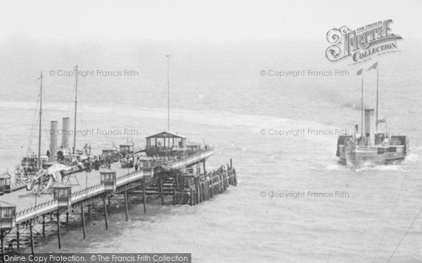 Photo of Boscombe, The Pier And A Steamship 1903