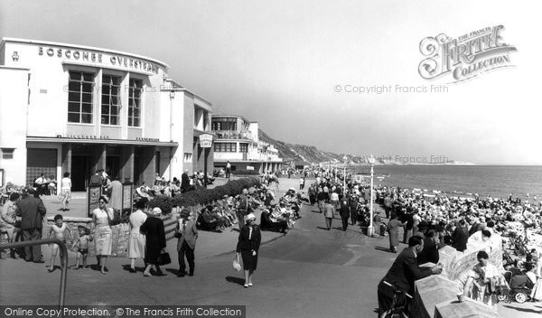 Photo of Boscombe, The Promenade c.1960