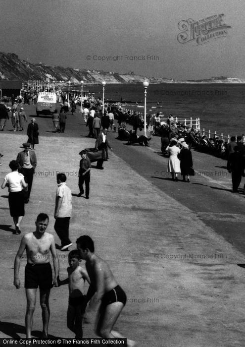 Photo of Boscombe, The Promenade c.1960