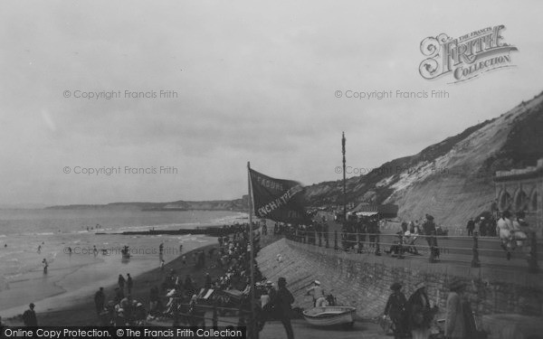 Photo of Boscombe, The Seafront 1922