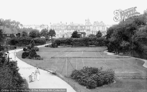 Photo of Boscombe, The Tennis Courts 1903