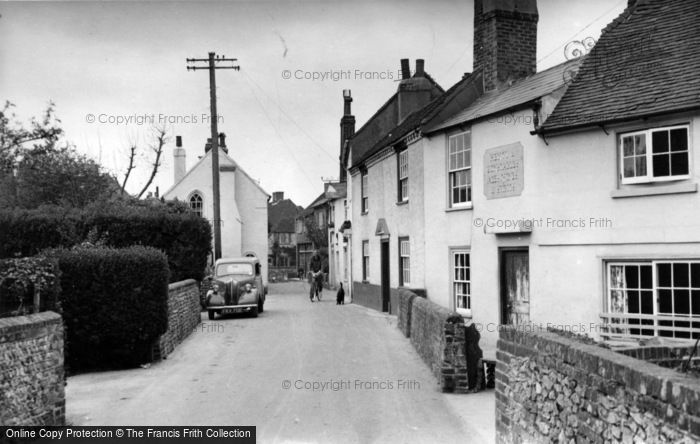 Photo of Bosham, High Street, Old Bosham c.1955