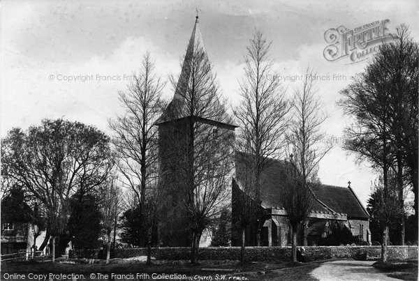 Photo of Bosham, Holy Trinity Church 1903