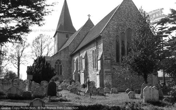 Photo of Bosham, Holy Trinity Church c.1960
