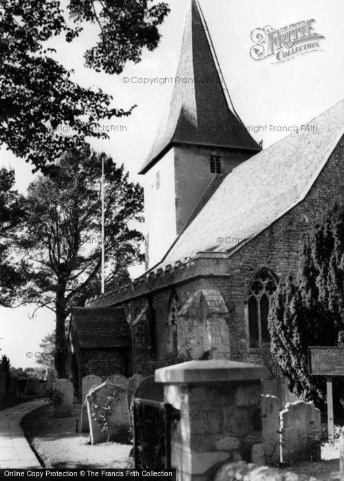 Photo of Bosham, Holy Trinity Church c.1960