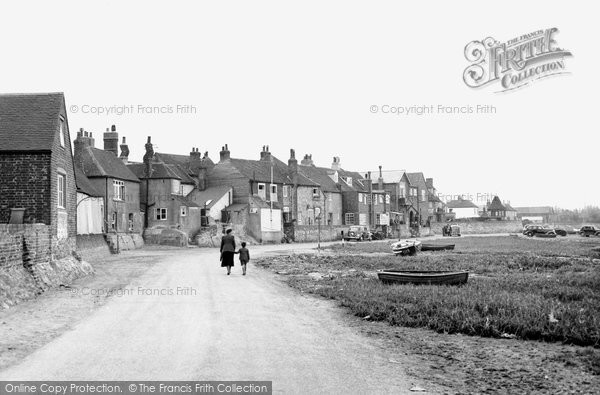 Photo of Bosham, Shore Road c.1955