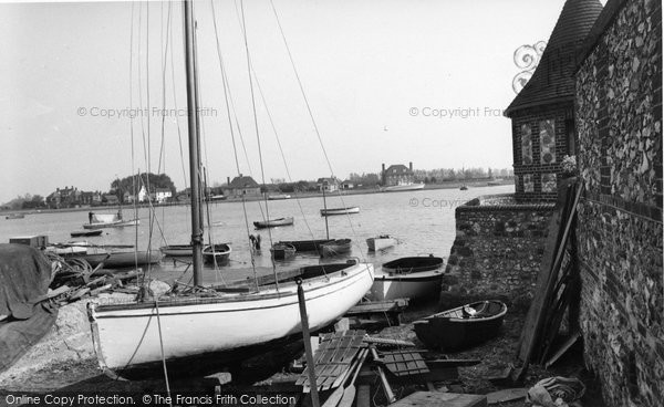Photo of Bosham, The Harbour From The Trippett c.1960