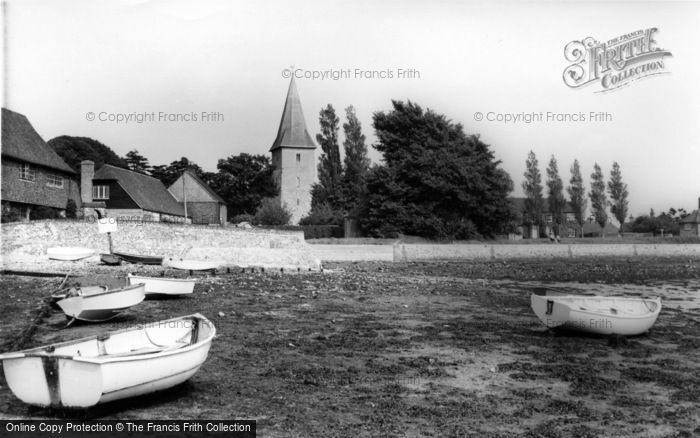 Photo of Bosham, The Quay And Holy Trinity Church 1965