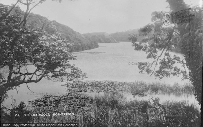 Photo of Bosherston, The Lily Pools c.1950