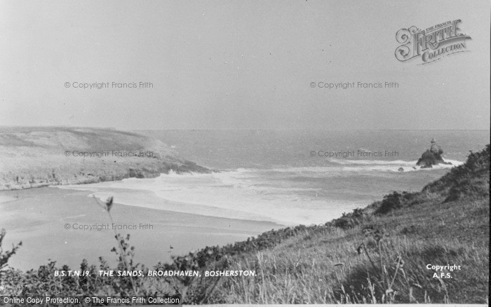 Photo of Bosherston, The Sands, Broad Haven c.1955