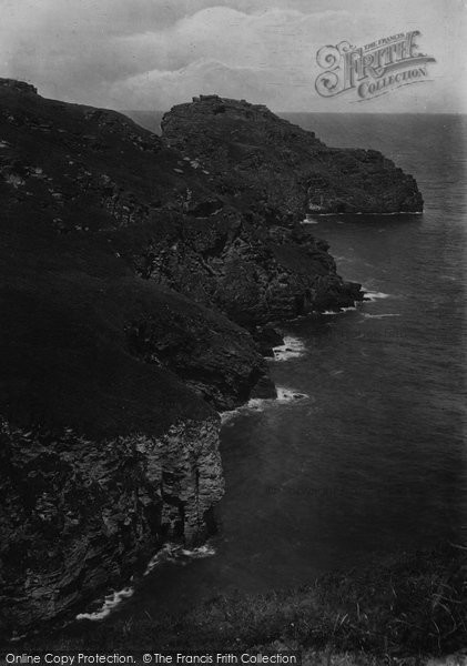 Photo of Bossiney, Cove And Lye Rock 1920