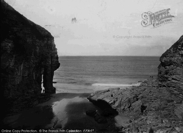 Photo of Bossiney, Elephant Rock And Sands 1894