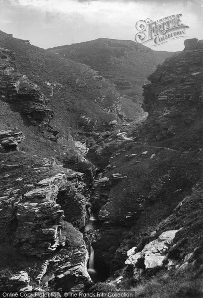 Photo of Bossiney, Rocky Valley 1895