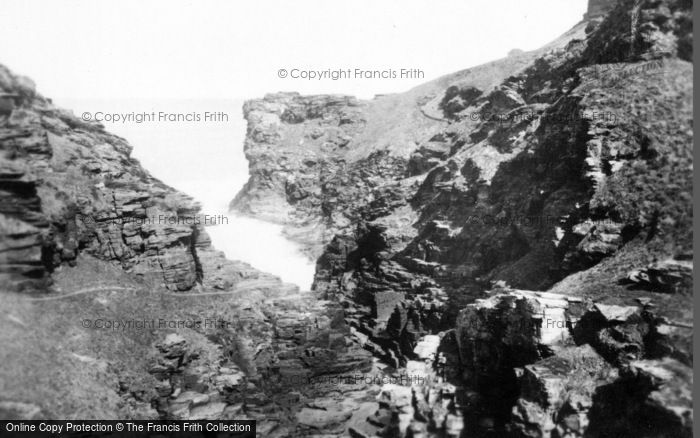 Photo of Bossiney, Rocky Valley c.1930