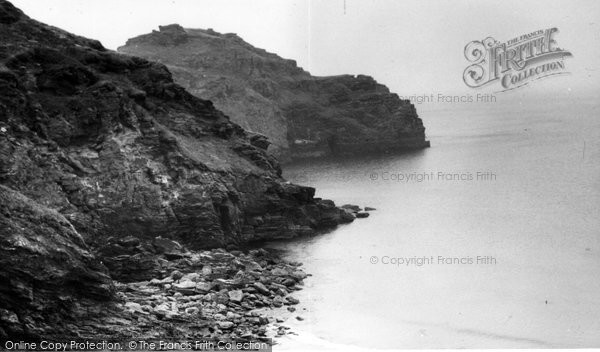 Photo of Bossiney, The Bay c.1955
