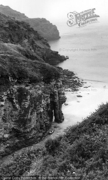 Photo of Bossiney, The Cove c.1955