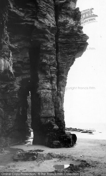 Photo of Bossiney, The Elephant Rock c.1955