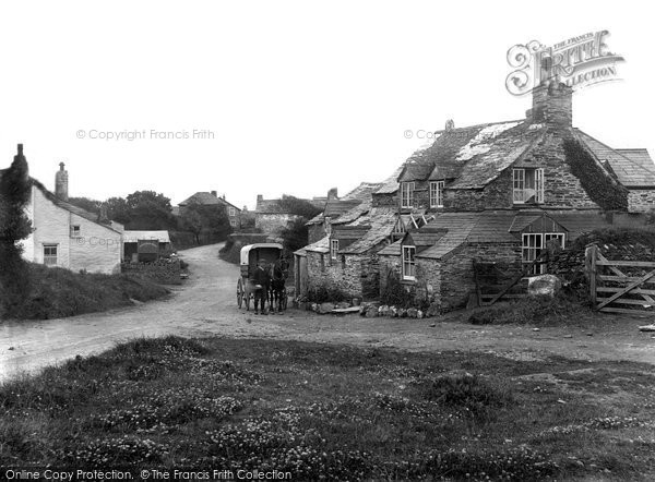 Photo of Bossiney, The Village 1920