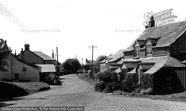 Photo of Bossiney, The Village c.1955
