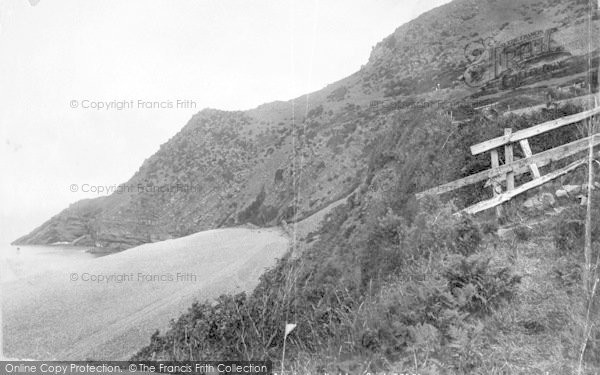 Photo of Bossington, Hurlstone Point 1901