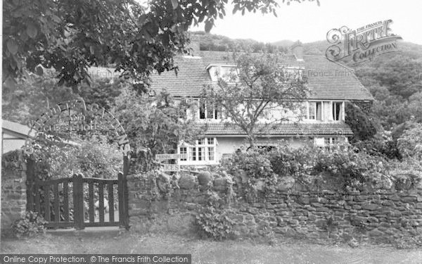 Photo of Bossington, The Orchard Guest House c.1955